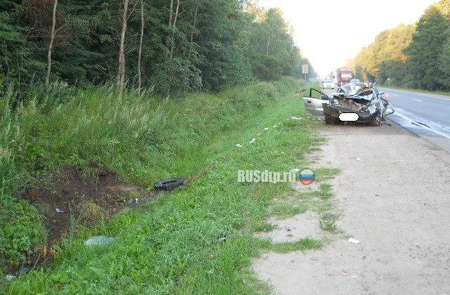 Два человека погибли в ДТП с лосем в Калужской области