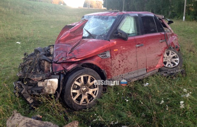 В Башкирии погиб водитель Range Rover