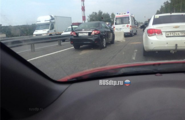 Мотоциклист превысил скорость и устроил ДТП на Минском шоссе