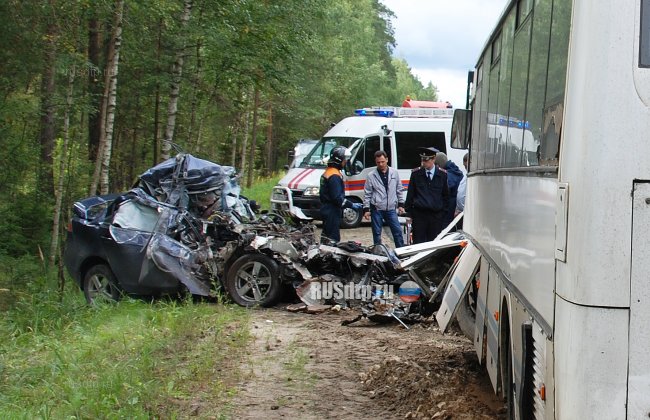 Смертельное ДТП с участием автобуса произошло во Владимирской области