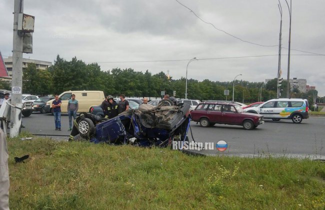 Непристегнутый водитель выжил после ДТП в Тольятти