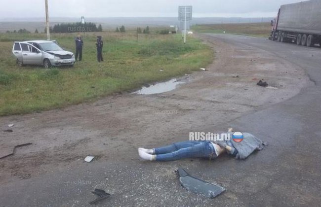 В Татарстане по вине дальнобойщика погибли два ребенка