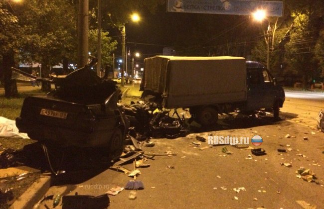 Трое молодых людей погибли в ДТП в Перми