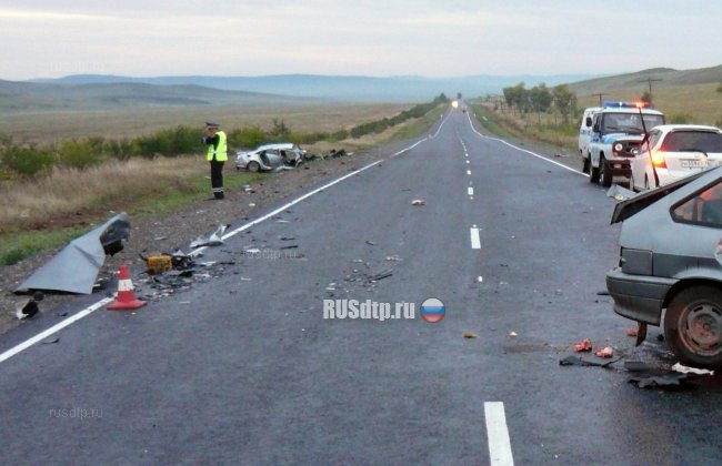 В Хакасии уснувший водитель погубил друга и жену