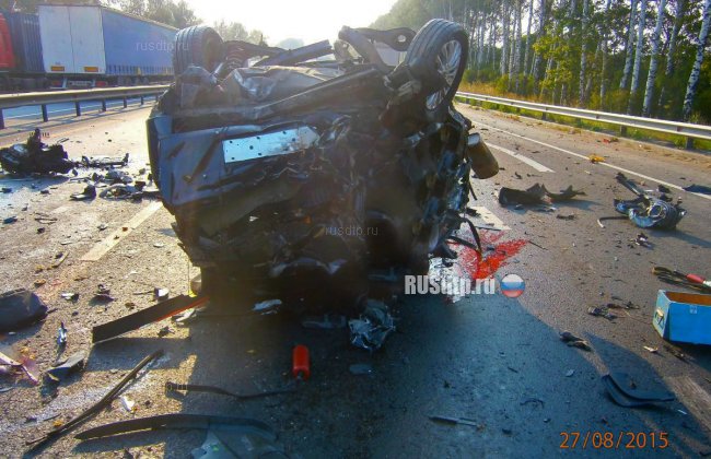 Житель Чувашии погиб, совершая запрещенный обгон на трассе М-7 «Волга»