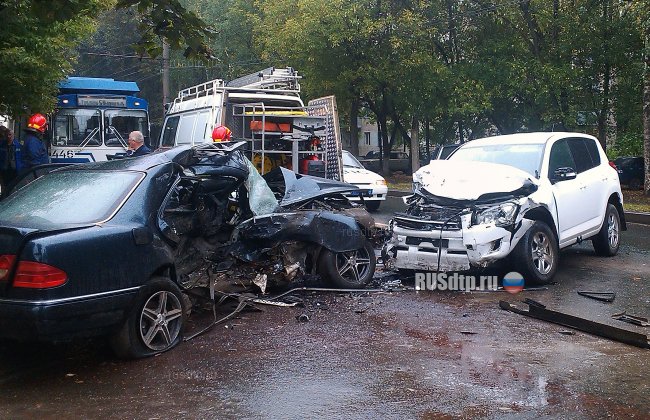 ДТП в Иванове унесло две жизни .Видео