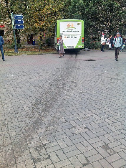 В Петербурге водитель маршрутки выпал из кабины во время движения