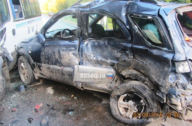 Семья попала в смертельное ДТП на трассе Сыктывкар – Ухта
