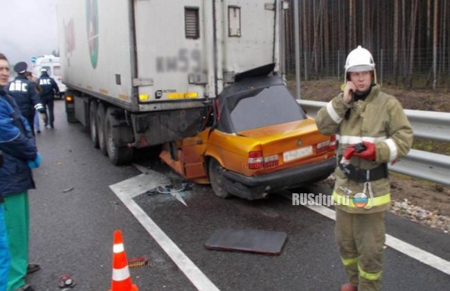 Водитель БМВ и его пассажир погибли в ДТП в Тверской области
