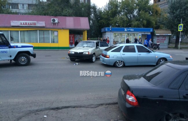 В Красноярске сбили детей