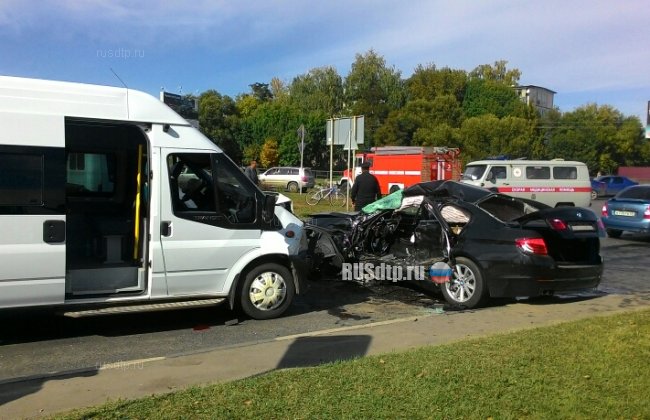Восемь человек пострадали в результате аварии в Тамбове