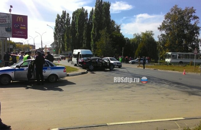 Восемь человек пострадали в результате аварии в Тамбове