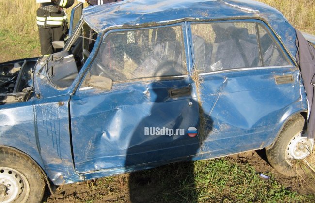 Пьяный студент погиб при опрокидывании автомобиля в Нижегородской области