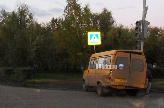 В Омске в ДТП попал уходивший от погони мотоциклист