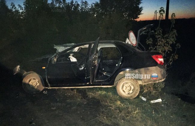 Пассажир «Гранты» погиб в ДТП в селе Пушкино под Омском