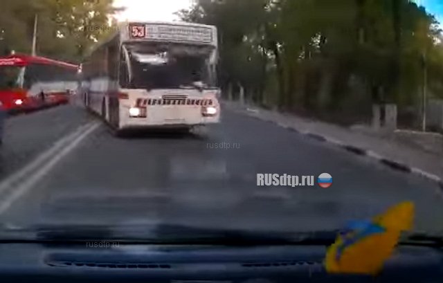 ДТП с автобусом в Саратове