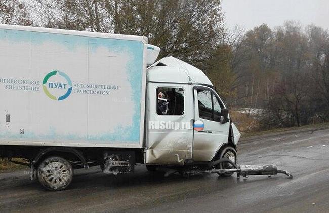 Микроавтобус с футбольными фанатами попал в ДТП в Нижегородской области