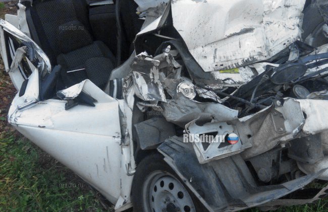 Водитель и пассажир «Приоры» чудом выжили в массовом ДТП в Ульяновской области