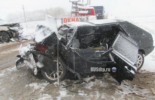Водитель «Лады» погиб в ДТП на автодороге Оренбург – Самара