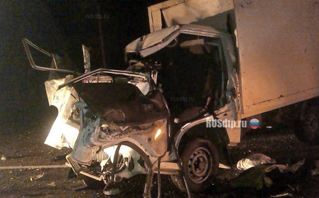 Водитель и пассажир грузовика погибли при столкновении с трактором