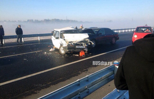 30 автомобилей столкнулись из-за тумана на трассе Ростов &#8212; Азов (фото)
