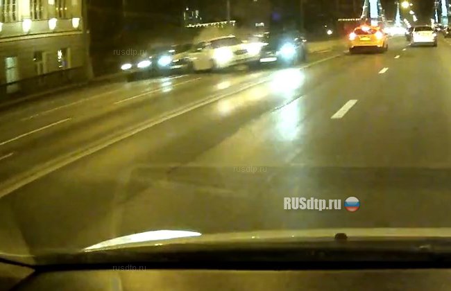 ДТП на Крымском мосту зафиксировал видеорегистратор очевидца