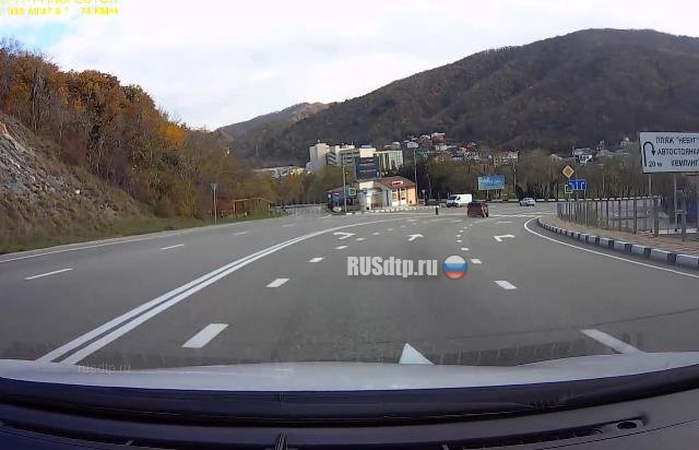 Колесо вырубило пешехода в Небуге