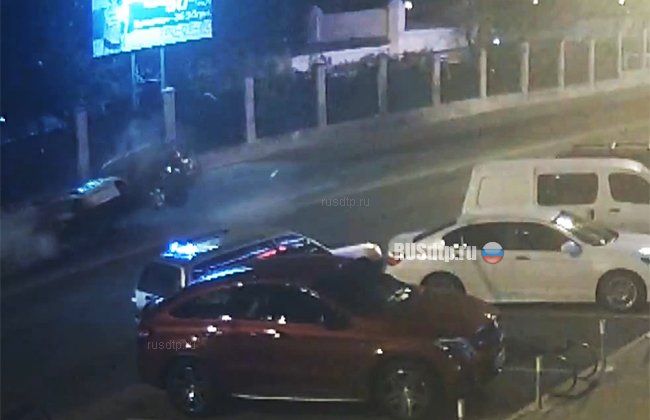 Камера запечатлела ДТП в Одессе, в котором погибли 6 человек