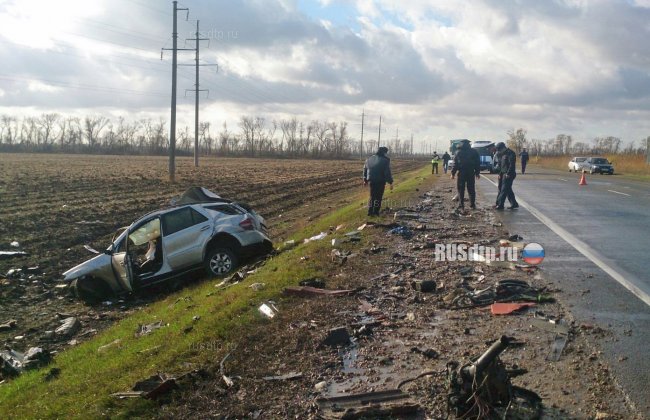 Три человека погибли в жутком ДТП на Кубани (фото)