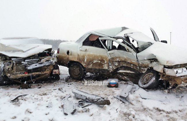 Водитель и пассажир «десятки» погибли в ДТП в Татарстане