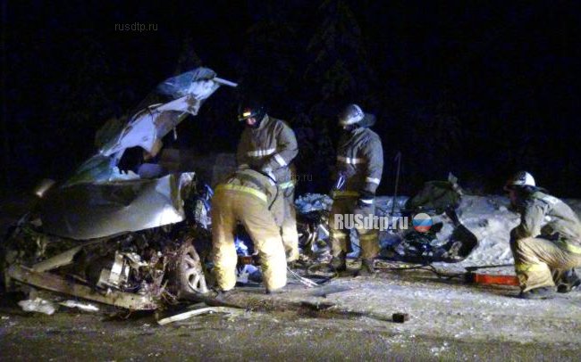 Водитель «Тойоты» погиб в ДТП под Серовом