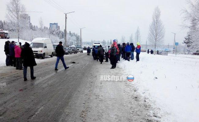 На акции протеста в Петрозаводске дальнобойщики «объявили войну» полицейским