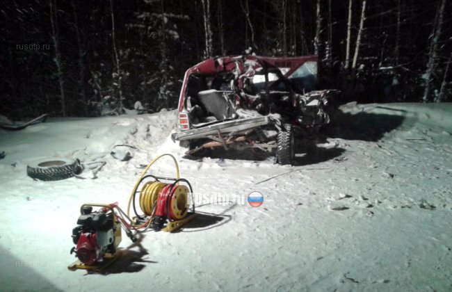 Водитель и пассажир «Нивы» погибли под встречным КАМАЗом в ЯНАО