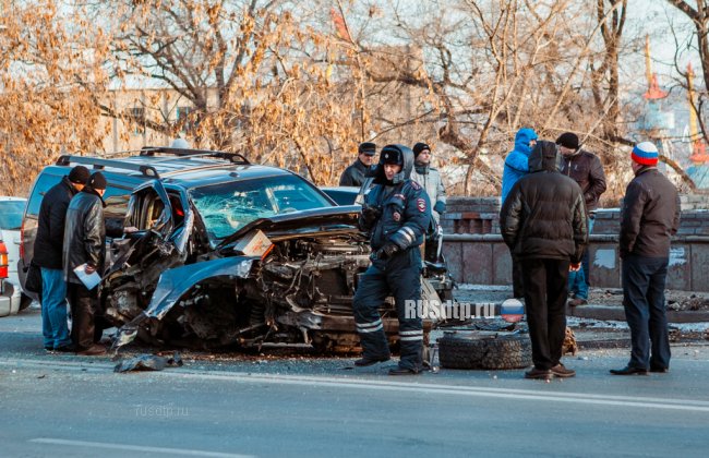 Крупная авария во Владивостоке