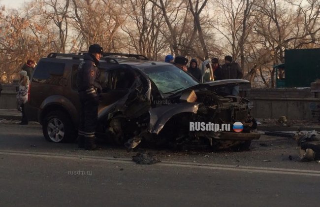 Крупная авария во Владивостоке