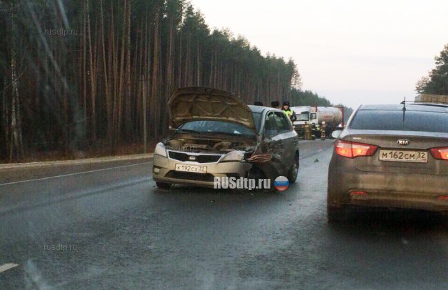 Массовое ДТП произошло на объездной дороге Брянска. Есть погибшие и пострадавшие