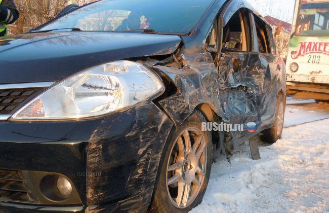 В Красноярске пьяный водитель устроил массовое ДТП на машине жены