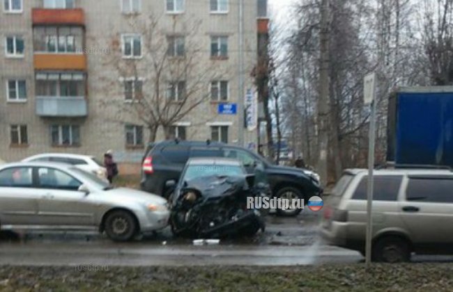 Крупная авария в Рыбинске