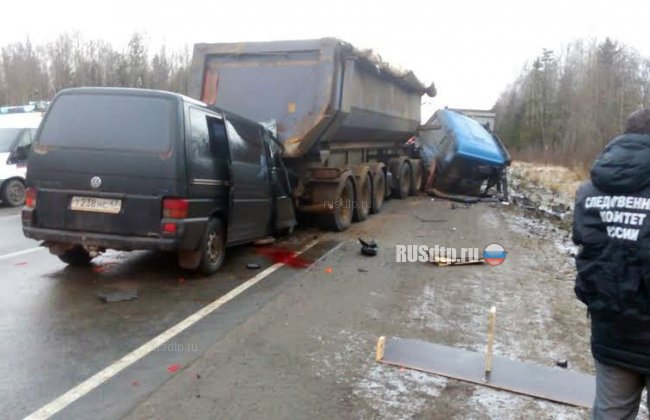 5 человек погибли в двух ДТП в Тосненском районе