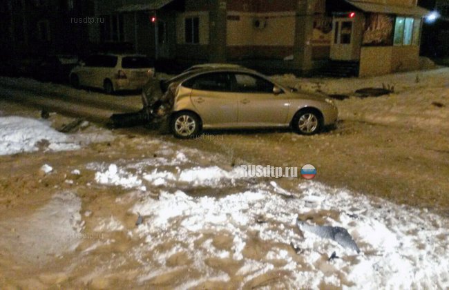 В Томске в результате ДТП водителя выбросило из автомобиля