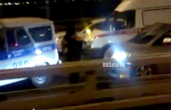 Более 10 автомобилей столкнулись в Астрахани из-за гололеда