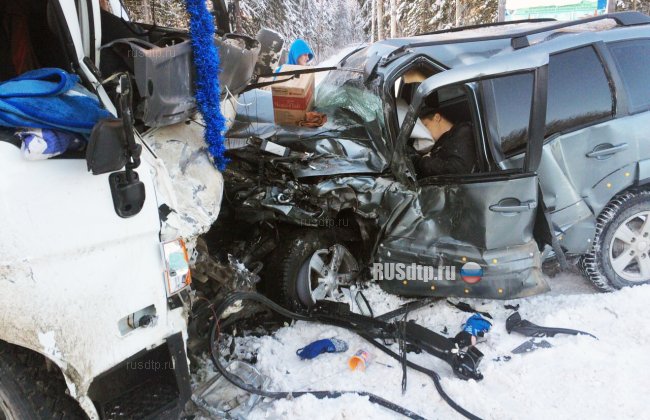 В массовом ДТП с участием 5 автомобилей в ХМАО погиб человек