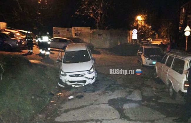 Полицейская погоня за пьяным водителем в Сочи закончилась ДТП