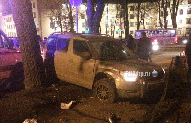 На проспекте Стачек в Петербурге женщина на «Шкоде» сбила четверых пешеходов