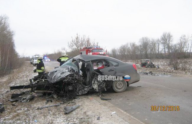 Супруги погибли в ДТП в Одоевском районе Тульской области