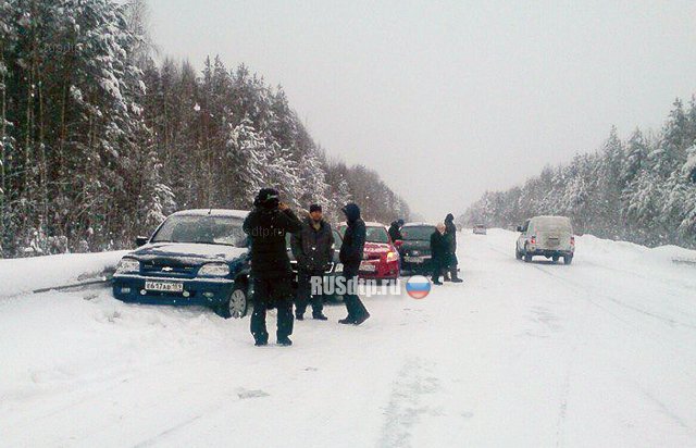 14 автомобилей столкнулись на трассе Екатеринбург &#8212; Серов
