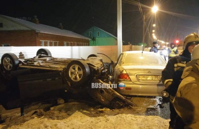 Один погиб и двое пострадали в результате ДТП в Вологодской области