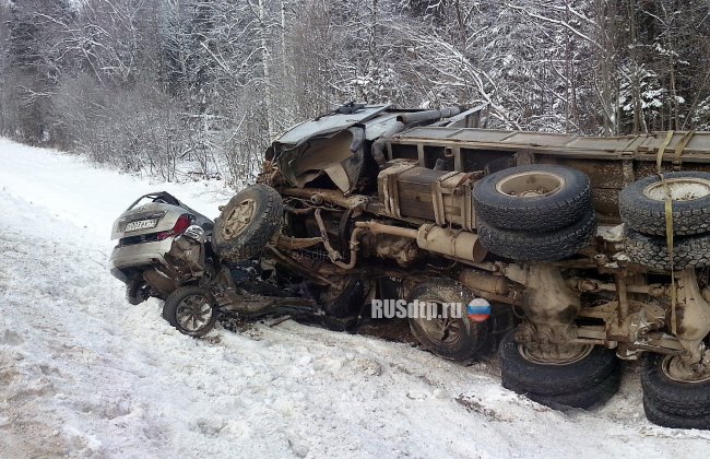 Четыре человека погибли на трассе смерти Вологда &#8212; Новая Ладога