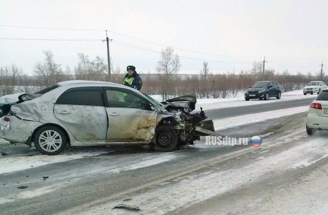Семья попала в смертельное ДТП на трассе Оренбург - Самара