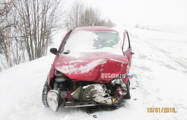 Непристегнутый водитель «Калины» погиб в ДТП на ВОлогодчине